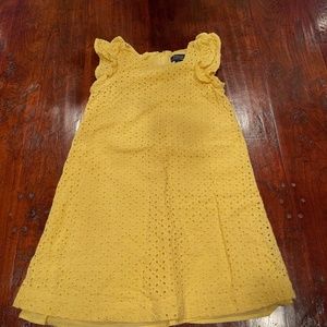 POLO Ralph Lauren Eyelet Lace Yellow Dress